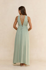 Safety Net Maxi Dress Sage