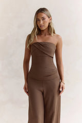 Laidback Lover Strapless Set Brown
