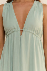 Safety Net Maxi Dress Sage